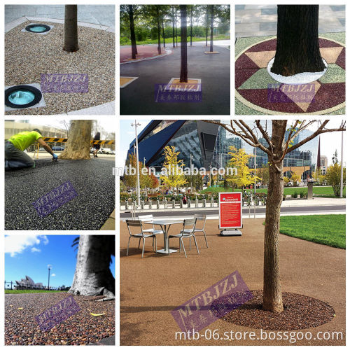Permeable Resin Bound Tree Surround